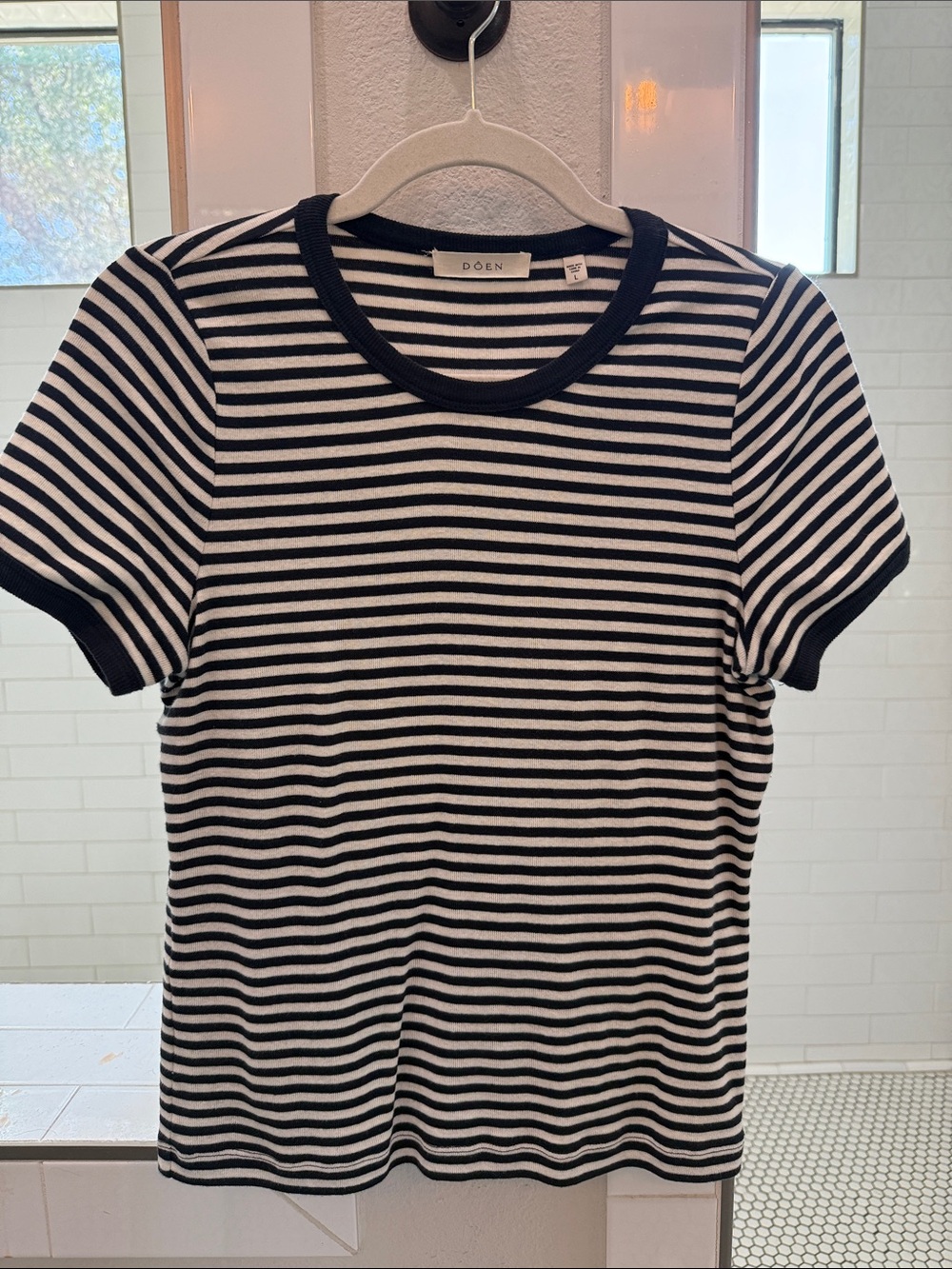 DÔEN tee stripe L